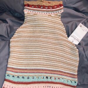 Say What? Multicolor Striped Crop Top